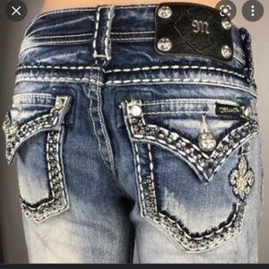 Miss Me jean capri size 30